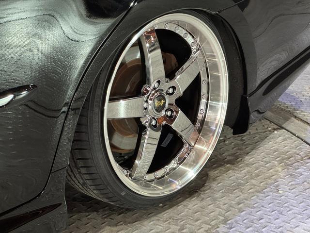 クラウン 2.5アスリート ナビパッケージ 200系 黒革シート 新品車高調 新品タイヤ 新品ALESSオリジナルカラー19インチホイール Bluetoothオーディオ対応 スマートキープッシュスタート バックカメラ ETC(36枚目)