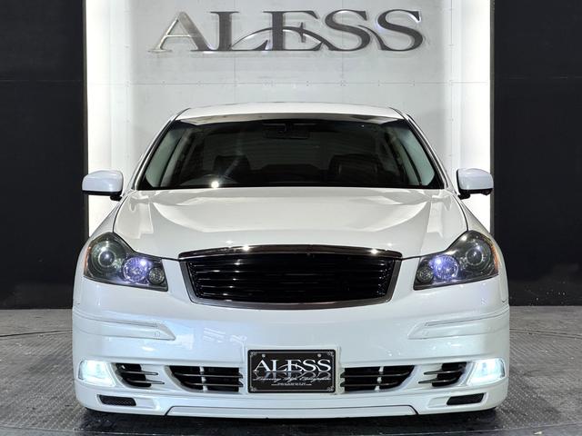 フーガ ３５０ＧＴスポーツパッケージ　Ｙ５０　Ｋ－ＢＲＥＡＫフルエアロ　ガレージマジカル車高調　ロクサーニグラスターファイブ２０インチホイール　シートカバー　スマートキープッシュスタート　バックカメラ（12枚目）