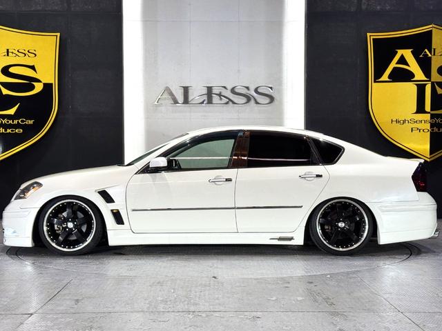 フーガ ３５０ＧＴスポーツパッケージ　Ｙ５０　Ｋ－ＢＲＥＡＫフルエアロ　ガレージマジカル車高調　ロクサーニグラスターファイブ２０インチホイール　シートカバー　スマートキープッシュスタート　バックカメラ（23枚目）