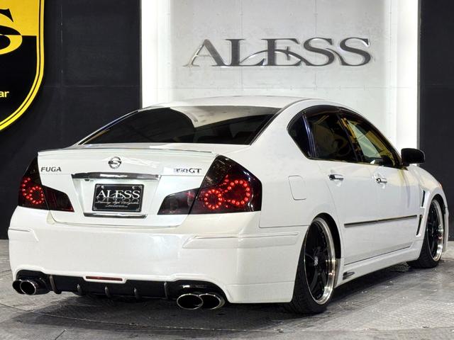 フーガ ３５０ＧＴスポーツパッケージ　Ｙ５０　Ｋ－ＢＲＥＡＫフルエアロ　ガレージマジカル車高調　ロクサーニグラスターファイブ２０インチホイール　シートカバー　スマートキープッシュスタート　バックカメラ（31枚目）