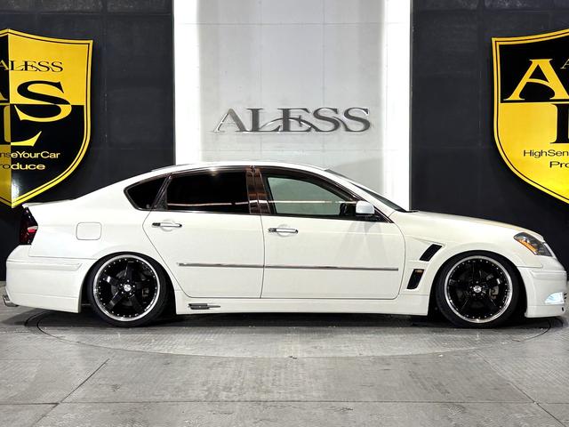 フーガ ３５０ＧＴスポーツパッケージ　Ｙ５０　Ｋ－ＢＲＥＡＫフルエアロ　ガレージマジカル車高調　ロクサーニグラスターファイブ２０インチホイール　シートカバー　スマートキープッシュスタート　バックカメラ（33枚目）