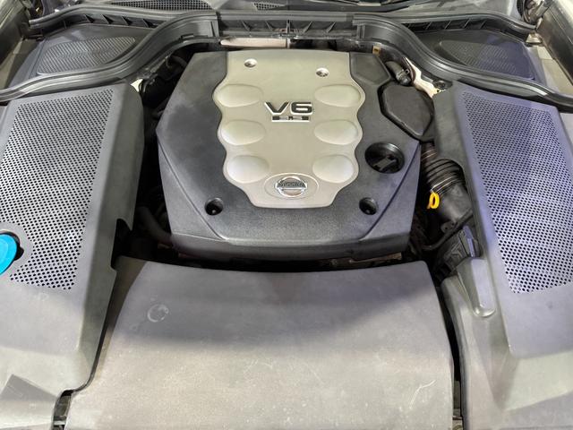 フーガ ３５０ＧＴスポーツパッケージ　Ｙ５０　Ｋ－ＢＲＥＡＫフルエアロ　ガレージマジカル車高調　ロクサーニグラスターファイブ２０インチホイール　シートカバー　スマートキープッシュスタート　バックカメラ（75枚目）