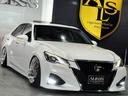 クラウンハイブリッド アスリートＳ　後期モデル　サンルーフ　黒革シート　トランクウーハー加工　ＲＳＲブラックアイ車高調　新品ＷＯＲＫランベックＬＤＺ１９インチ　新品タイヤ　前後アーム　Ｂｌｕｅｔｏｏｔｈオーディオ対応　スマートキー２本（2枚目）