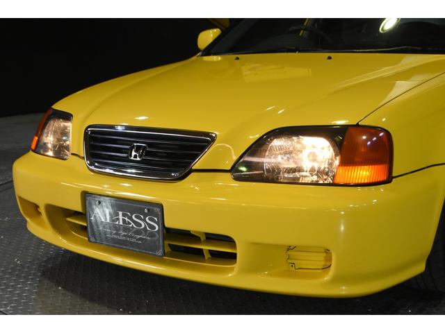 インテグラＳＪ ＥＸｉ　インテグラＳＪ　純正５速マニュアル車　黄色全塗装　車高調　１７インチアルミホイール（59枚目）