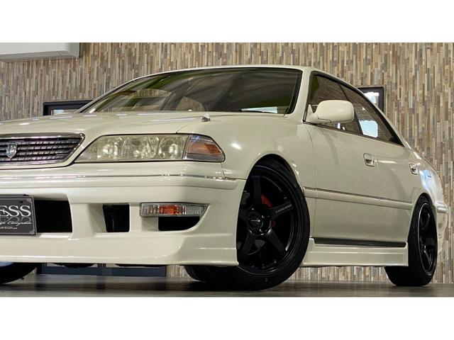 マークII グランデ　新品クロススピードハイパーエディション　ＣＲ５　１８インチアルミホイール　新品タイヤ　新品フルタップ車高調（36枚目）