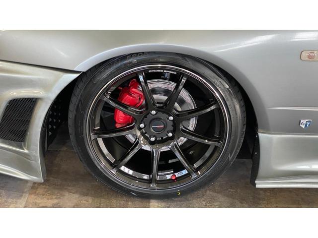 スカイライン ＧＴ　新品クロススピード　ＲＳ９　１８　新品タイヤ　新品フルタップ車高調　新品エアロ　　新品リアウイング　新品砲弾マフラー（44枚目）