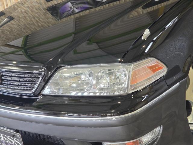 マークII グランデ 修復歴無 AT車 2500cc 新規全塗装施工 新品フルエアロ 新品フルタップ車高調 シュティッヒエボリューション17インチアルミホイール新品タイヤ 新品マフラーカッター(7枚目)