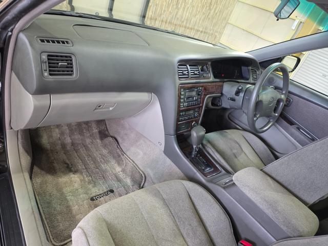 マークII グランデ 修復歴無 AT車 2500cc 新規全塗装施工 新品フルエアロ 新品フルタップ車高調 シュティッヒエボリューション17インチアルミホイール新品タイヤ 新品マフラーカッター(17枚目)