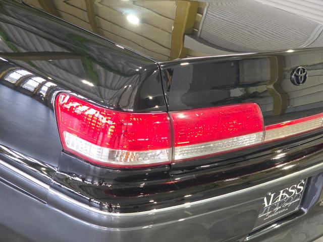 マークII グランデ 修復歴無 AT車 2500cc 新規全塗装施工 新品フルエアロ 新品フルタップ車高調 シュティッヒエボリューション17インチアルミホイール新品タイヤ 新品マフラーカッター(33枚目)