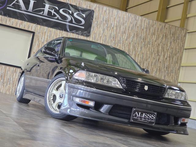 マークII グランデ 修復歴無 AT車 2500cc 新規全塗装施工 新品フルエアロ 新品フルタップ車高調 シュティッヒエボリューション17インチアルミホイール新品タイヤ 新品マフラーカッター(38枚目)