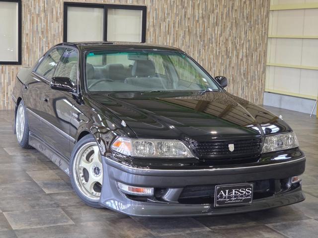 マークII グランデ 修復歴無 AT車 2500cc 新規全塗装施工 新品フルエアロ 新品フルタップ車高調 シュティッヒエボリューション17インチアルミホイール新品タイヤ 新品マフラーカッター(39枚目)