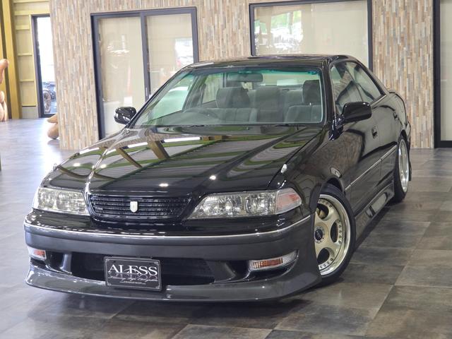 マークII グランデ 修復歴無 AT車 2500cc 新規全塗装施工 新品フルエアロ 新品フルタップ車高調 シュティッヒエボリューション17インチアルミホイール新品タイヤ 新品マフラーカッター(40枚目)