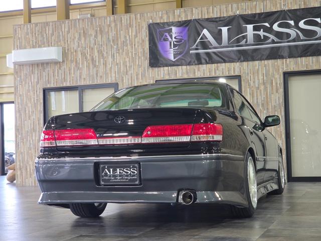 マークII グランデ 修復歴無 AT車 2500cc 新規全塗装施工 新品フルエアロ 新品フルタップ車高調 シュティッヒエボリューション17インチアルミホイール新品タイヤ 新品マフラーカッター(46枚目)