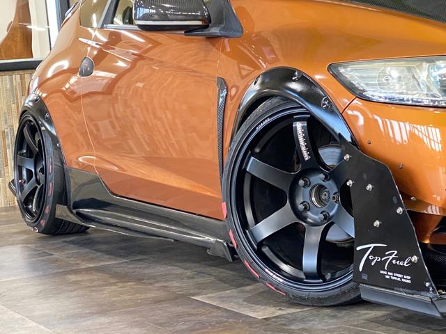 ＣＲ－Ｚ α　レイズ　ボルクレーシングＴＥ３７　１８インチアルミホイール　ＴＥＩＮ車高調　社外マフラー　運転席スパルコシート　ＳＤナビＢｌｕｅｔｏｏｔｈ対応　コムテックカーレーダー　サブウーファー（3枚目）