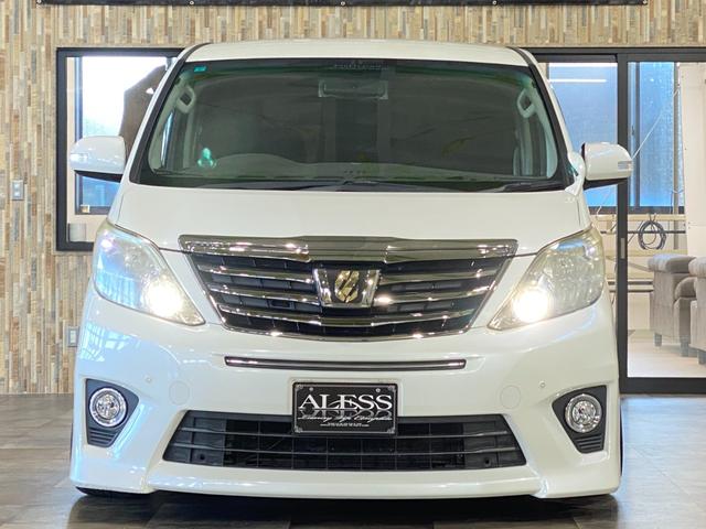 アルファード 240S プライムセレクションII エアサス WORK20インチアルミホイール J-LINEアクスル 玄武RCジョイント クスコ補強バー アルパインHDDナビ アルパインフリップダウンモニター パワスラ パワーバックドア(6枚目)