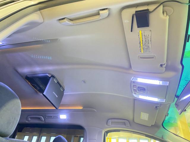 アルファード 240S プライムセレクションII エアサス WORK20インチアルミホイール J-LINEアクスル 玄武RCジョイント クスコ補強バー アルパインHDDナビ アルパインフリップダウンモニター パワスラ パワーバックドア(17枚目)