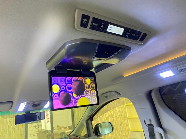 アルファード 240S プライムセレクションII エアサス WORK20インチアルミホイール J-LINEアクスル 玄武RCジョイント クスコ補強バー アルパインHDDナビ アルパインフリップダウンモニター パワスラ パワーバックドア(27枚目)