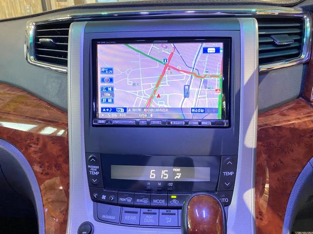 アルファード 240S プライムセレクションII エアサス WORK20インチアルミホイール J-LINEアクスル 玄武RCジョイント クスコ補強バー アルパインHDDナビ アルパインフリップダウンモニター パワスラ パワーバックドア(56枚目)