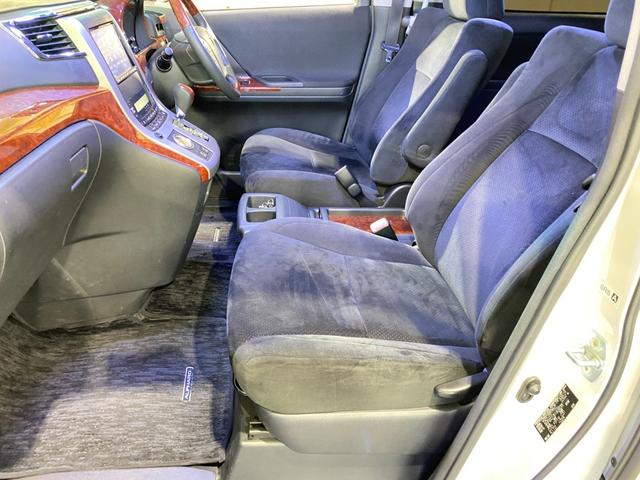 アルファード 240S プライムセレクションII エアサス WORK20インチアルミホイール J-LINEアクスル 玄武RCジョイント クスコ補強バー アルパインHDDナビ アルパインフリップダウンモニター パワスラ パワーバックドア(59枚目)