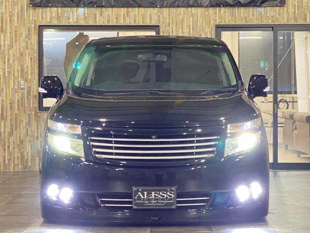 エルグランド ３５０ハイウェイスター　エアサス取付車　修復歴無　エイムゲインフルエアロ　エイムゲインＧＩＩＭ２０インチアルミホイール　　ボルドワールドエアサス公認済み　Ｂｌｕｅｔｏｏｔｈ対応　ＨＤＤナビ　ドラレコ付きデジタルインナーミラー（5枚目）
