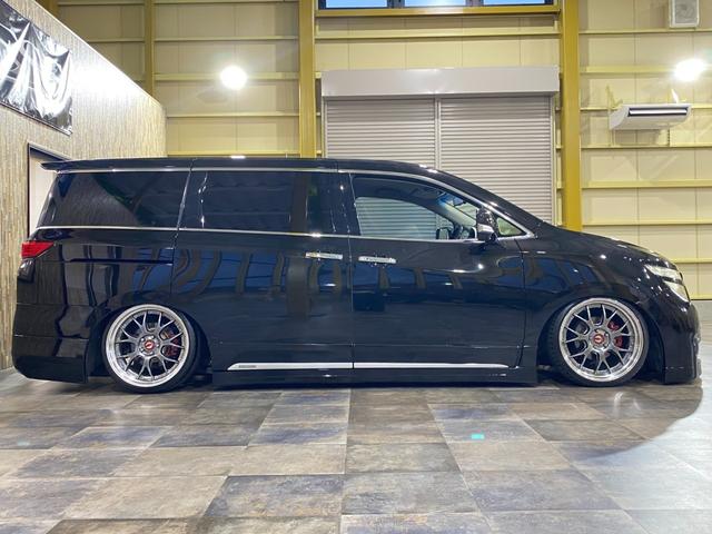 エルグランド ３５０ハイウェイスター　エアサス取付車　修復歴無　エイムゲインフルエアロ　エイムゲインＧＩＩＭ２０インチアルミホイール　　ボルドワールドエアサス公認済み　Ｂｌｕｅｔｏｏｔｈ対応　ＨＤＤナビ　ドラレコ付きデジタルインナーミラー（7枚目）