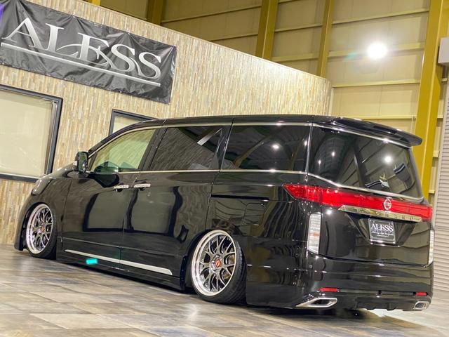 エルグランド ３５０ハイウェイスター　エアサス取付車　修復歴無　エイムゲインフルエアロ　エイムゲインＧＩＩＭ２０インチアルミホイール　　ボルドワールドエアサス公認済み　Ｂｌｕｅｔｏｏｔｈ対応　ＨＤＤナビ　ドラレコ付きデジタルインナーミラー（42枚目）