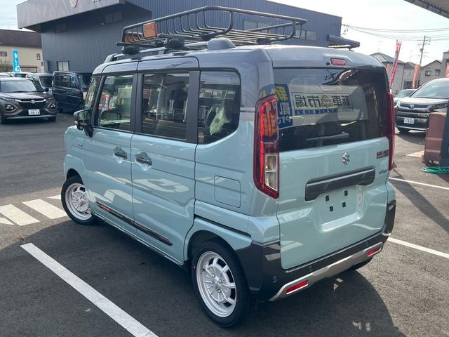 スペーシアギア ハイブリッドＸＺ　ＤＡＭＤカスタムカスタムＮＯＣＴフェイスチェンジキット＆ホイール＆ルーフキャリア・ハイブリッドＸＺ（４名）　前後ソナー　オートＬＥＤ　アクティブクルーズコントロール　インテリキー　ＬＥＤ　ルーフレール（21枚目）