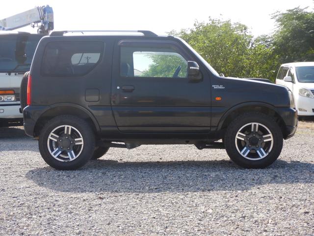 ジムニー ランドベンチャー シートヒーター パートタイム4WD AT インタークーラーターボ フォグランプ ルーフレール ミラーヒーター ウインカーミラー 7型 ブリヂストン デューラーAT 専用シート 革ハンドル(5枚目)