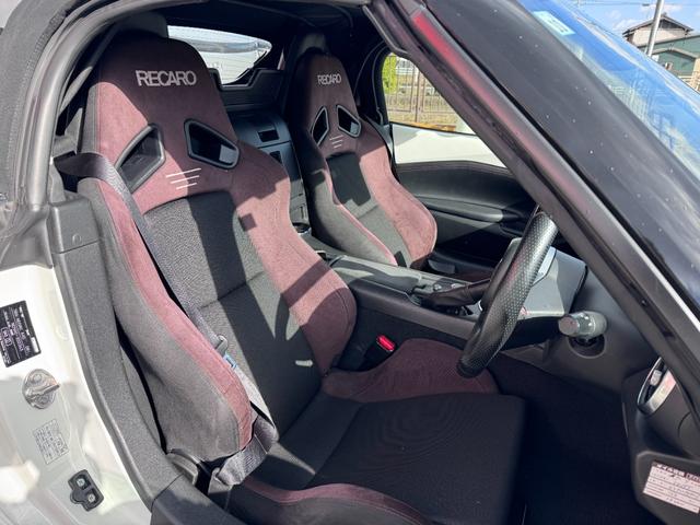 ロードスター Ｓスペシャルパッケージ　マツダスピードフルエアロ（Ｆ・Ｓ・Ｒ・ＲＵ）ＲＥＣＡＲＯシート　ＴＥＩＮ車高調　柿本マフラー　ＫＥＮＳＴＹＬＥステアリング　ブルートゥース　アドバンスドキー　地デジ　ＤＶＤ再生　ナビＴＶ　衝突軽減Ｂ（22枚目）