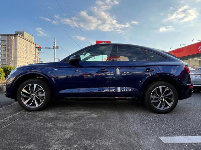 Q5スポーツバック 40TDIクワトロ Sライン・ディーゼルターボ・4WD ワンオ-ナ‐車・全方位カメラ・マトリックスLEDライト・ブラックスタイリング・シートヒーター・クリアランスソナー・純正19インチアルミ・電動リアゲート(9枚目)