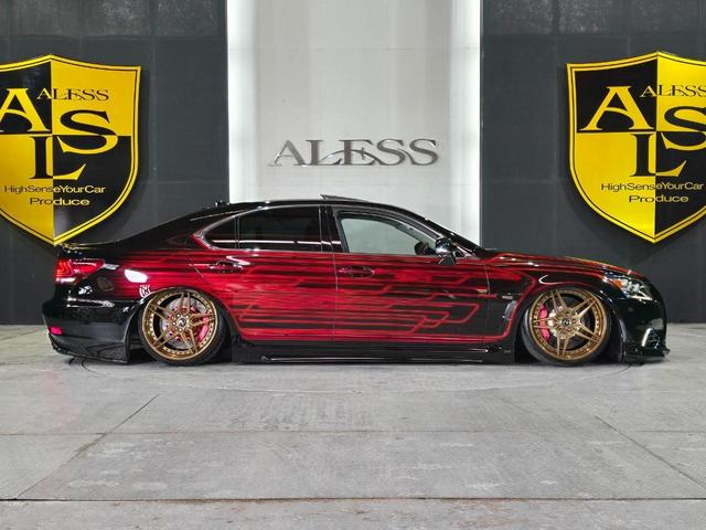 ＬＳ ＬＳ４６０　バージョンＣ　Ｉパッケージ　ＲＯＨＡＮオリジナルカスタムペイントレッドゴースト　エイムゲインフルエアロ　フォルテ鍛造２１インチホイール　ビッグブレーキ　ＡＣＣエアサス４輪独立デジタルコントロール　調整式アーム（17枚目）