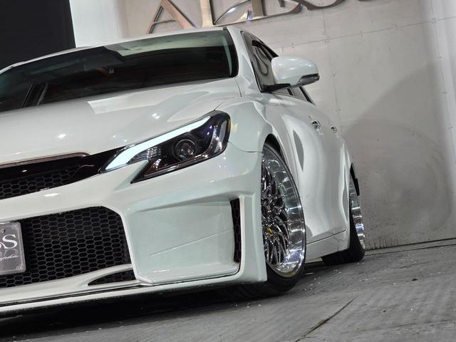 マークＸ 　後期ＧＲルックカスタム　新品フルタップ車高調　後期ランプ　４本出しマフラーカッター　ＡＬＥＳＳメッキ１９インチホイール　ディーラーオプションナビ（47枚目）