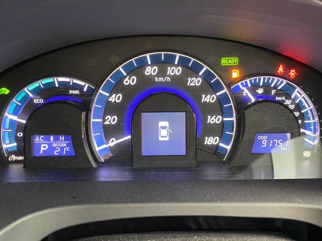 カムリ ハイブリッド　Ｇパッケージ　スピンドルバンパー　ＬＥＤ３眼ヘッドライト　フルタップ車高調　新品アレスメッキ１９インチホイール　サイド・リアハーフエアロ　ＳＤナビ　ルームミラー型ドライブレコーダー（24枚目）