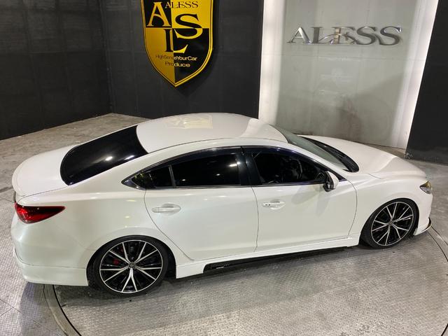 アテンザセダン ＸＤ　Ｌパッケージ　ハーフフルエアロ　ブリッツフルタップ車高調　２０インチアルミホイール　黒革シート　シートヒーター　ＨＤＤナビ　Ｂｌｕｅｔｏｏｔｈオーディオ　バックカメラ　フルセグＴＶ（2枚目）