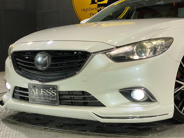アテンザセダン ＸＤ　Ｌパッケージ　ハーフフルエアロ　ブリッツフルタップ車高調　２０インチアルミホイール　黒革シート　シートヒーター　ＨＤＤナビ　Ｂｌｕｅｔｏｏｔｈオーディオ　バックカメラ　フルセグＴＶ（9枚目）