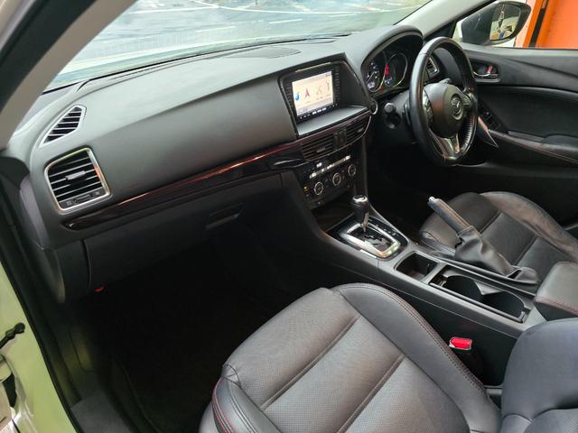 アテンザセダン ＸＤ　Ｌパッケージ　ハーフフルエアロ　ブリッツフルタップ車高調　２０インチアルミホイール　黒革シート　シートヒーター　ＨＤＤナビ　Ｂｌｕｅｔｏｏｔｈオーディオ　バックカメラ　フルセグＴＶ（37枚目）