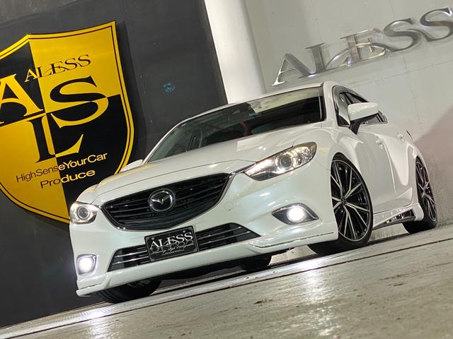 アテンザセダン ＸＤ　Ｌパッケージ　ハーフフルエアロ　ブリッツフルタップ車高調　２０インチアルミホイール　黒革シート　シートヒーター　ＨＤＤナビ　Ｂｌｕｅｔｏｏｔｈオーディオ　バックカメラ　フルセグＴＶ（53枚目）