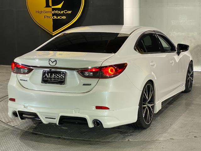 アテンザセダン ＸＤ　Ｌパッケージ　ハーフフルエアロ　ブリッツフルタップ車高調　２０インチアルミホイール　黒革シート　シートヒーター　ＨＤＤナビ　Ｂｌｕｅｔｏｏｔｈオーディオ　バックカメラ　フルセグＴＶ（63枚目）