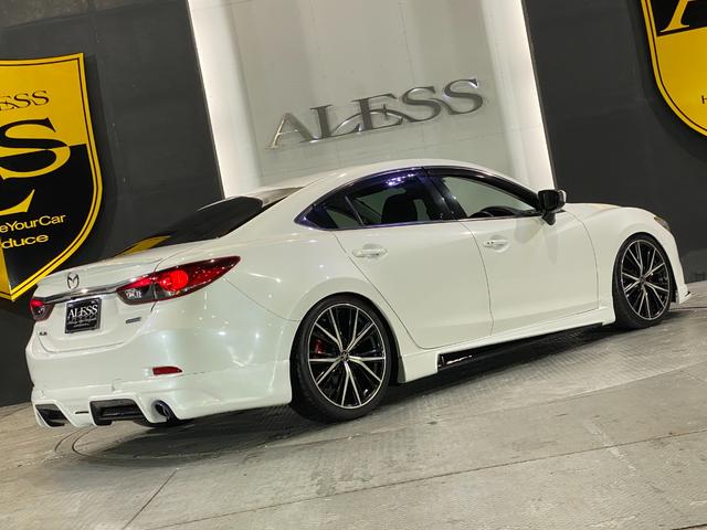 アテンザセダン ＸＤ　Ｌパッケージ　ハーフフルエアロ　ブリッツフルタップ車高調　２０インチアルミホイール　黒革シート　シートヒーター　ＨＤＤナビ　Ｂｌｕｅｔｏｏｔｈオーディオ　バックカメラ　フルセグＴＶ（64枚目）