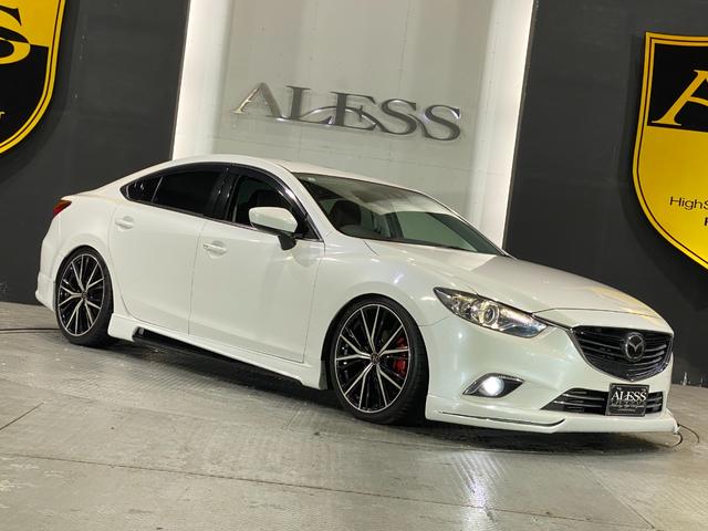 アテンザセダン ＸＤ　Ｌパッケージ　ハーフフルエアロ　ブリッツフルタップ車高調　２０インチアルミホイール　黒革シート　シートヒーター　ＨＤＤナビ　Ｂｌｕｅｔｏｏｔｈオーディオ　バックカメラ　フルセグＴＶ（67枚目）
