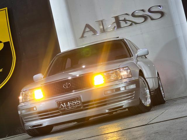 セルシオ C仕様 前期最終型 走行距離1万6千キロ ワンオーナー 当時物シュティッヒディッシュ17インチ 純正サンルーフ 純正グレー革シート 純正オプションエアロスポイラー FIELD製サスコン ガナドールマフラー(56枚目)