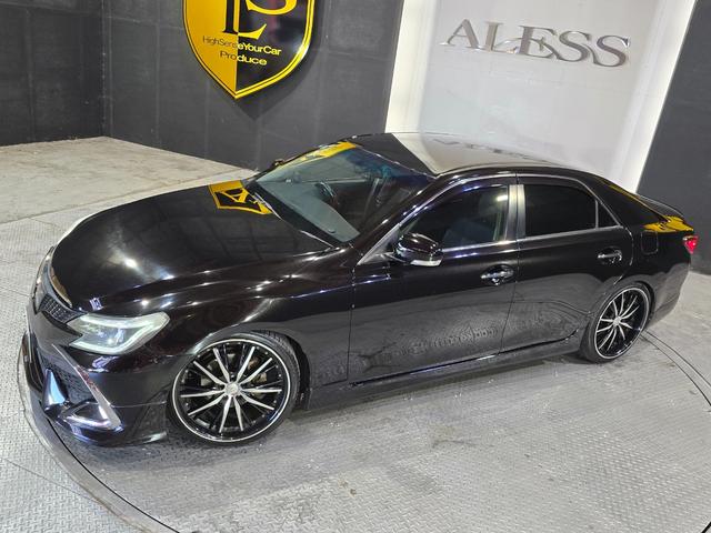 マークＸ ２５０Ｇ　リラックスセレクション・ブラックリミテッド　後期フェイス　ローダウン　ハーフエアロ　２０インチホイール　ケンウッドＳＤナビ　Ｂｌｕｅｔｏｏｔｈオーディオ　ドラレコ　レーダー探知機（8枚目）