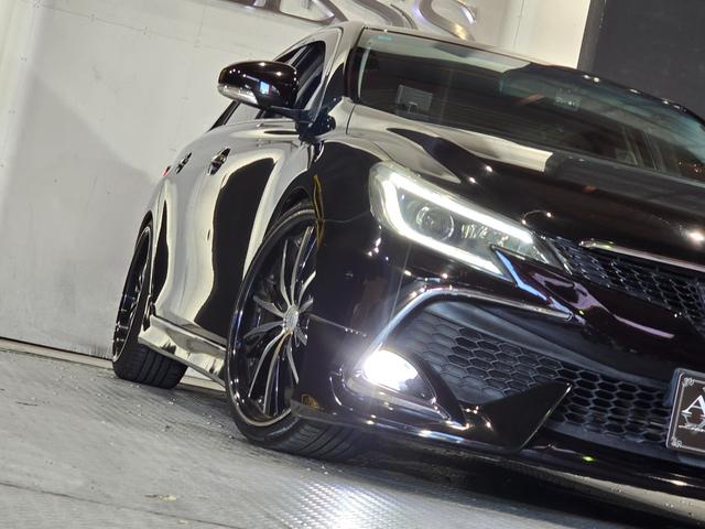 マークＸ ２５０Ｇ　リラックスセレクション・ブラックリミテッド　後期フェイス　ローダウン　ハーフエアロ　２０インチホイール　ケンウッドＳＤナビ　Ｂｌｕｅｔｏｏｔｈオーディオ　ドラレコ　レーダー探知機（13枚目）