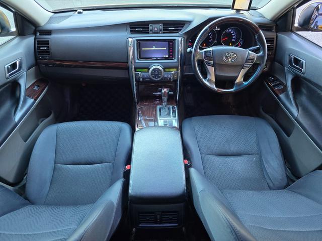 マークＸ ２５０Ｇ　リラックスセレクション・ブラックリミテッド　後期フェイス　ローダウン　ハーフエアロ　２０インチホイール　ケンウッドＳＤナビ　Ｂｌｕｅｔｏｏｔｈオーディオ　ドラレコ　レーダー探知機（22枚目）