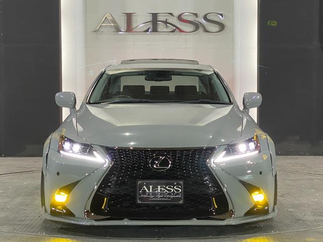 ＩＳ ＩＳ３５０　バージョンＳ　ビス止めオーバーフェンダー　現行ルックエアロ　ＬＥＤヘッド＆テール　ネジ式車高調　新品１９インチシュタイナー　アレスブラック　サンルーフ　マークレビンソン（15枚目）