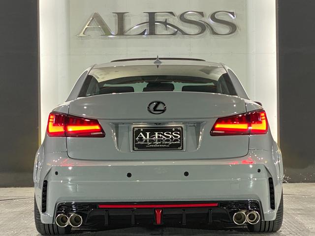 ＩＳ ＩＳ３５０　バージョンＳ　ビス止めオーバーフェンダー　現行ルックエアロ　ＬＥＤヘッド＆テール　ネジ式車高調　新品１９インチシュタイナー　アレスブラック　サンルーフ　マークレビンソン（16枚目）