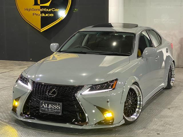 ＩＳ ＩＳ３５０　バージョンＳ　ビス止めオーバーフェンダー　現行ルックエアロ　ＬＥＤヘッド＆テール　ネジ式車高調　新品１９インチシュタイナー　アレスブラック　サンルーフ　マークレビンソン（54枚目）