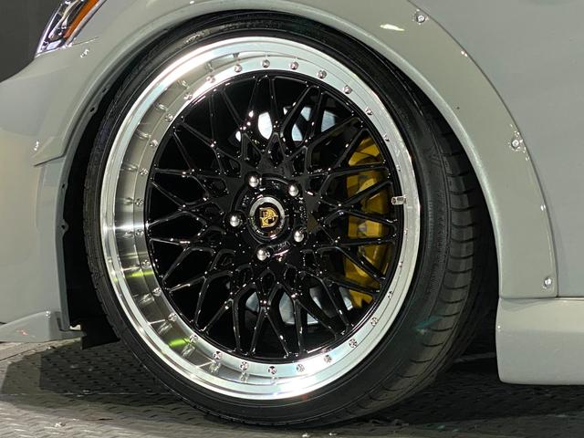 ＩＳ ＩＳ３５０　バージョンＳ　ビス止めオーバーフェンダー　現行ルックエアロ　ＬＥＤヘッド＆テール　ネジ式車高調　新品１９インチシュタイナー　アレスブラック　サンルーフ　マークレビンソン（57枚目）