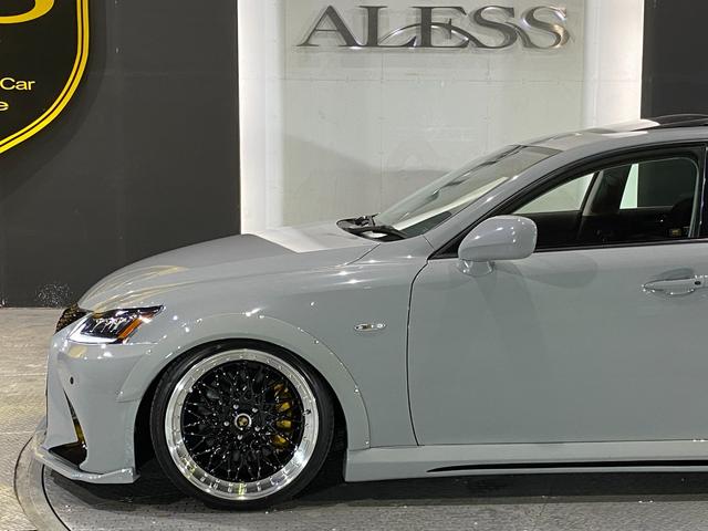 ＩＳ ＩＳ３５０　バージョンＳ　ビス止めオーバーフェンダー　現行ルックエアロ　ＬＥＤヘッド＆テール　ネジ式車高調　新品１９インチシュタイナー　アレスブラック　サンルーフ　マークレビンソン（60枚目）