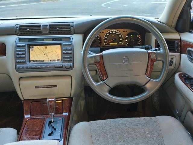 クラウン アスリートG ハーフフルエアロ ブラック全塗装 新品エアロ 新品車高調 新品ALESSメッキ19インチホイール 走行距離5万2千キロ(21枚目)